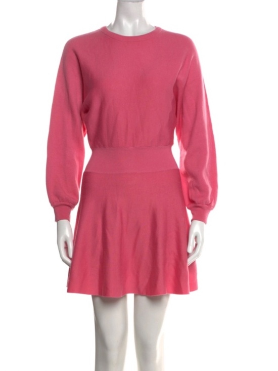 Alice + Olivia Dresses & Skirts - $465 NWT Alice + Olivia Murray Mini Sweater Dress in Calypso Pink Sz Small